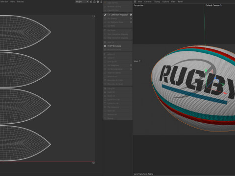 Rugbi 2 Model 3D