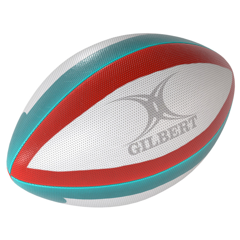 Ragbi topu Gilbert 3D Model .c4d .max .obj .3ds .fbx .stl .blend