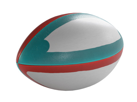Ragbi topu Gilbert 3D Model