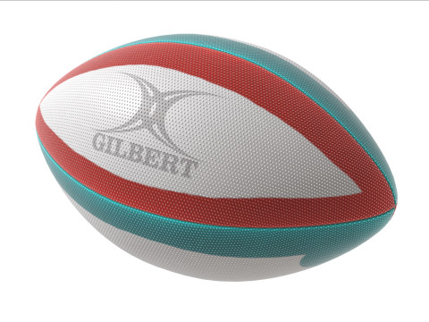 Ragbi topu Gilbert 3D Model