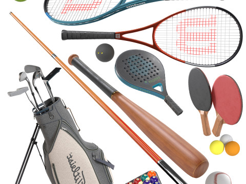 Spor Koleksiyonu 3D Model