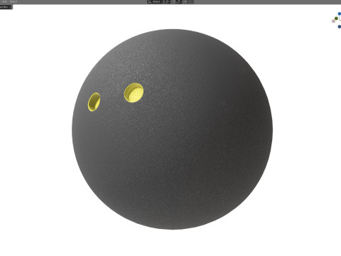 Squashbal 3D Model