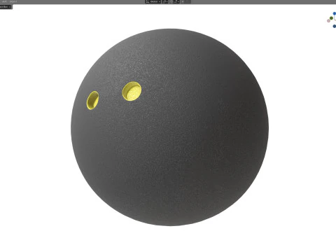 Squash ball 3D Model