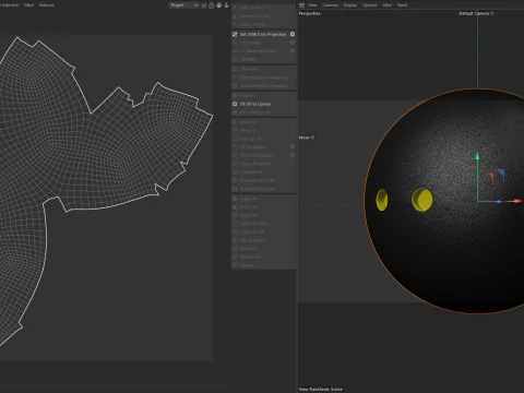 Squash ball 3D Model