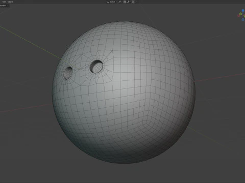 Squash ball 3D Model
