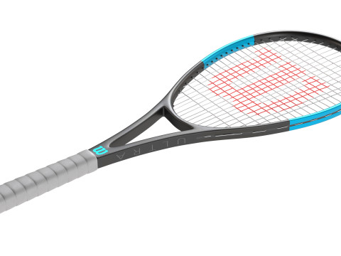 Raqueta de squash 1 Modelo 3D