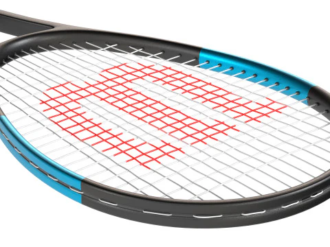 Squash Racket 1 3D Model