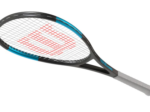 Squash Racket 1 3D Model