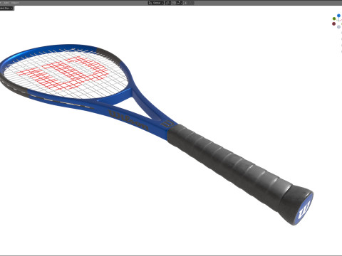 Squash Raketi 2 3D Model