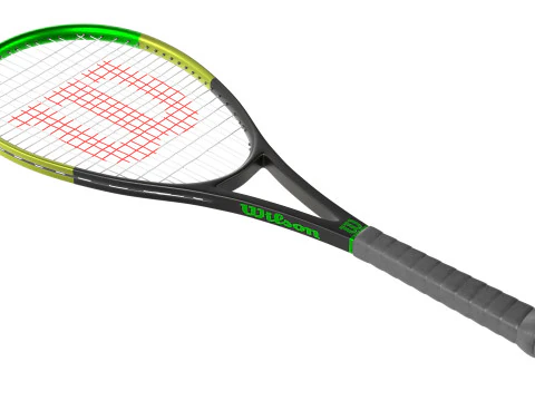 Squash racket 3 3D Model