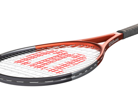 スカッシュラケット4 3Dモデル