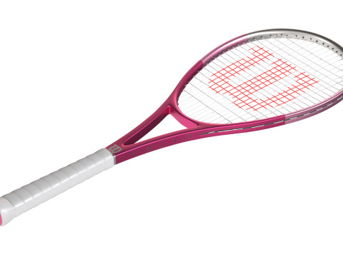 Raquette de squash 5 Modèle 3D