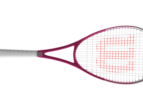 Raquette de squash 5 Modèle 3D