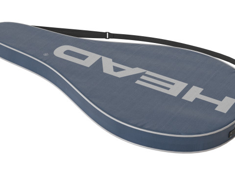 Conjunto de esporte de squash Modelo 3D