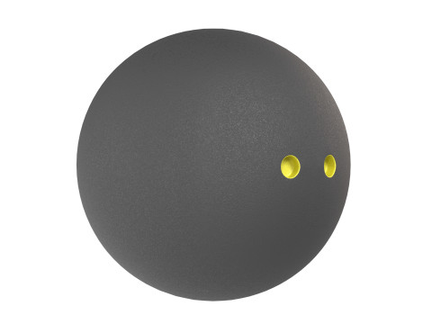 Conjunto de esporte de squash Modelo 3D