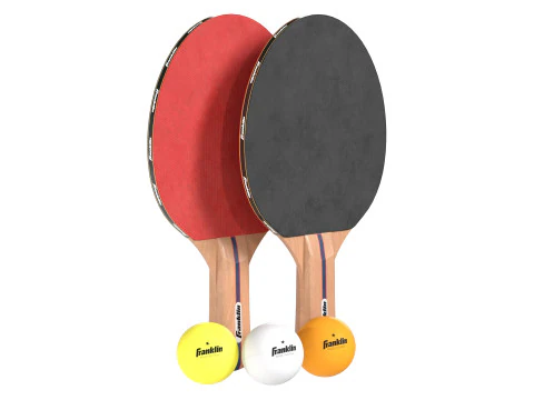 Table tennis paddle collectoin 3D Model