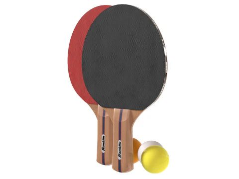 Table tennis paddle collectoin 3D Model