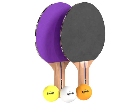 Table tennis paddle collectoin 3D Model