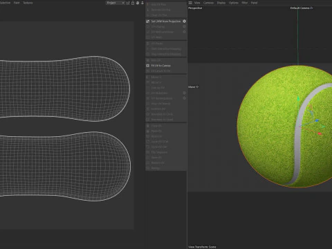 Palla da tennis Modello 3D