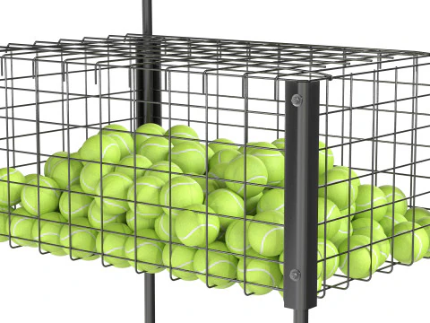 Tennis ball cart 3D Model