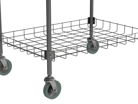 Tennis ball cart 3D Model