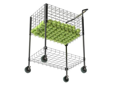 Tennis ball cart 3D Model