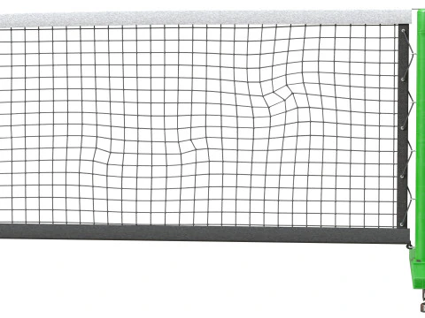 Tennisnet 3D Model