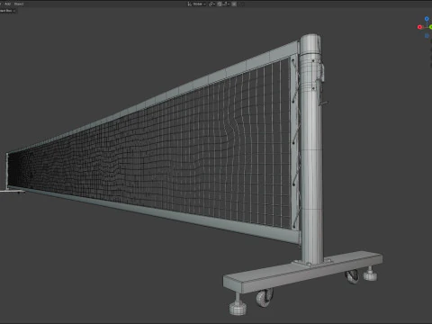 Tennisnet 3D Model