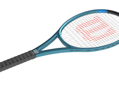 Tennis racquet racket 3D Model