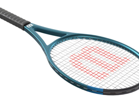 Tennis racquet racket 3D Model