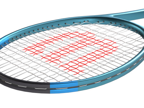 Raquete de tênis Modelo 3D