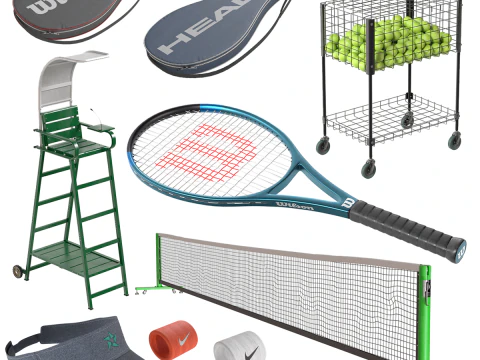 Collezione Sport Tennis Modello 3D