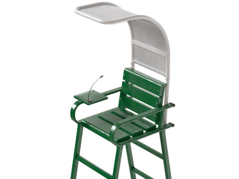 Cadeira de árbitro de tênis Modelo 3D