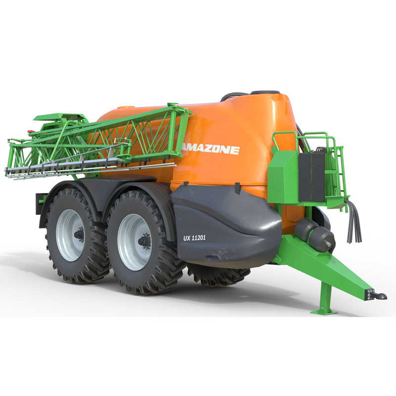 Penyemprot Lapangan Tertinggal Amazone UX 11201 Model 3D .c4d .max .obj .3ds .fbx .stl .blend 