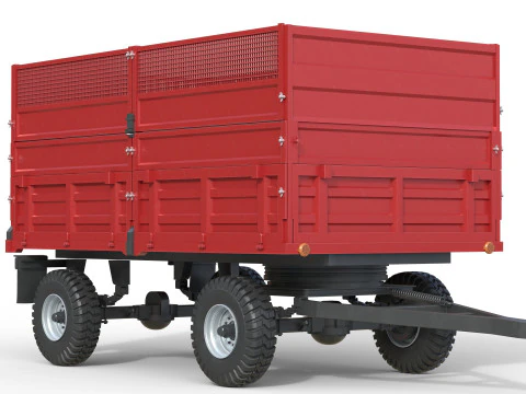 Remolque volquete Celmak Modelo 3D