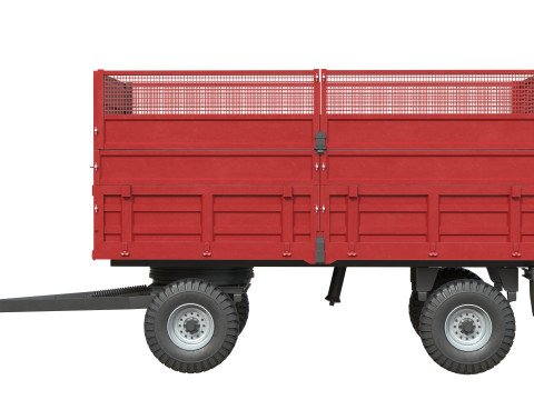 塞尔马克自卸拖车 3D 模型