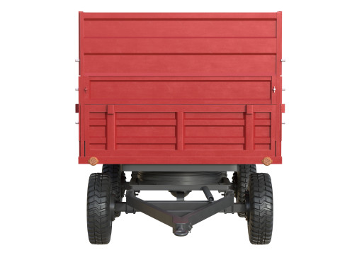 塞尔马克自卸拖车 3D 模型