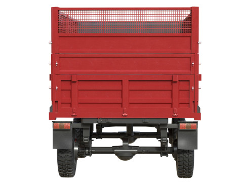 塞尔马克自卸拖车 3D 模型