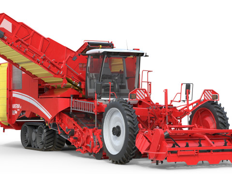 Harvester Grimme Varitron 470 3D Model