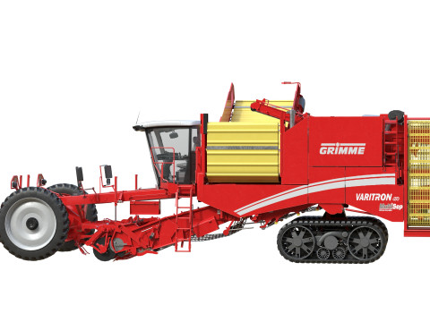 Harvester Grimme Varitron 470 3D Model