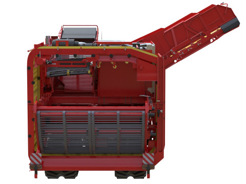 Harvester Grimme Varitron 470 3D Model