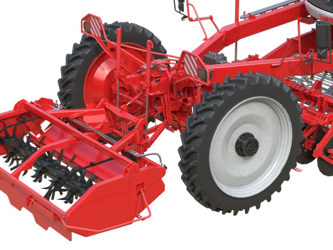 Harvester Grimme Varitron 470 3D Model