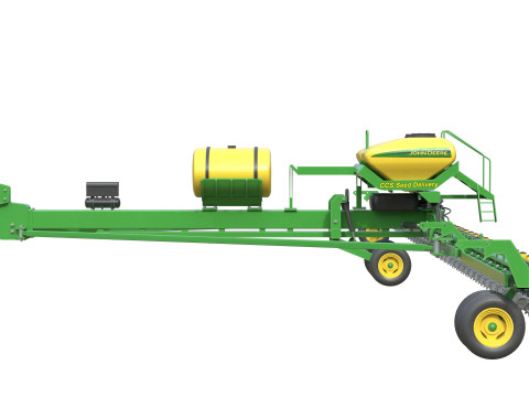 约翰迪尔 36 行播种机 3D 模型