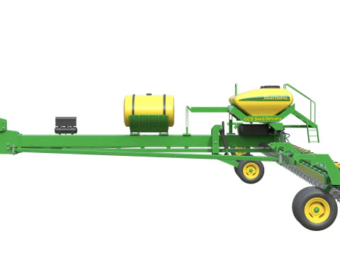 John Deere 36 Row Planter 3D Model