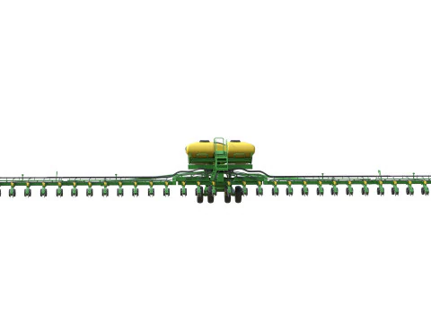 John Deere 36 Row Planter 3D Model
