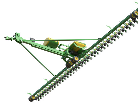 约翰迪尔 36 行播种机 3D 模型