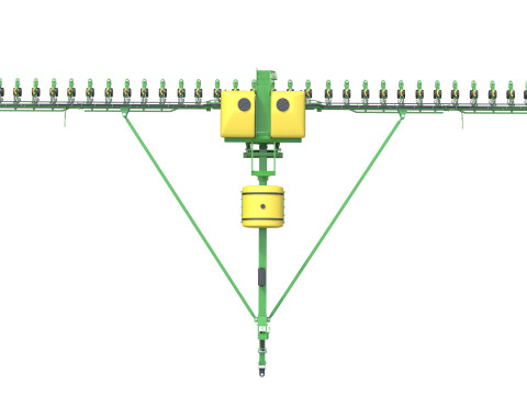 约翰迪尔 36 行播种机 3D 模型