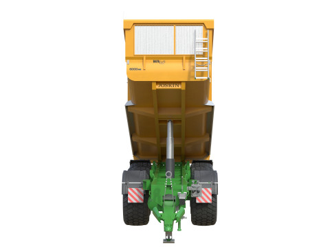 Joskin Trans Space 8000 Farm Trailer 3D Model