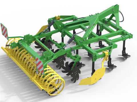 Kerner Corona 300 Hybrid Field Cultivator 3D Model