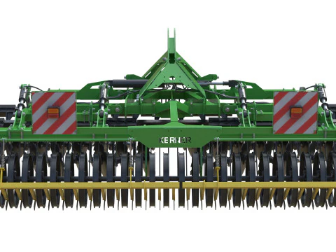 Kerner Helix H450 Trailed Disc harrow 3D Model